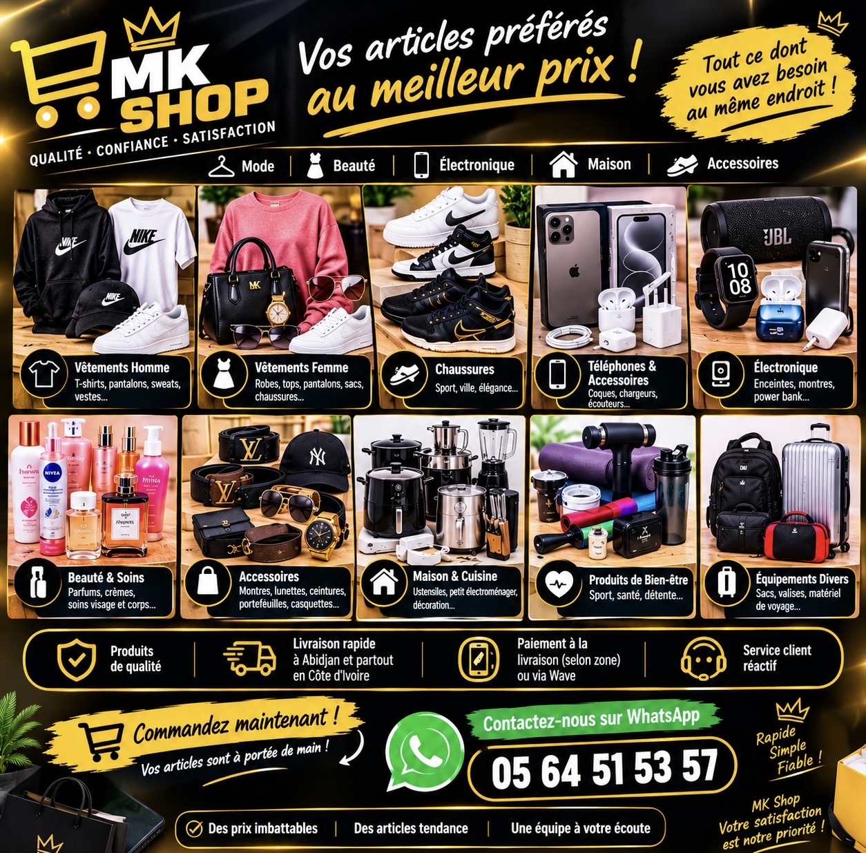 Je vais Promouvoir vos articles et vous donner des clients pour vos différent produits , je crée aussi des logo professionnel en 48