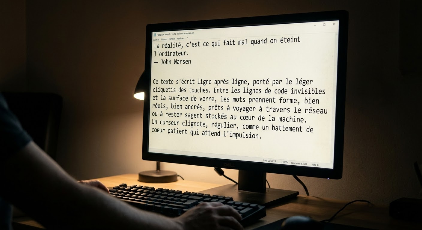 Je vais rédiger les textes de votre site web