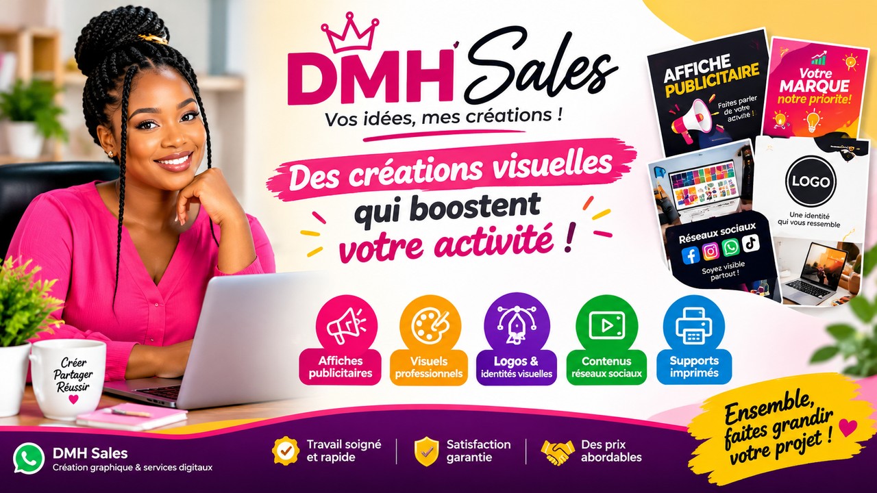 Je vais Crée à mes clients des affiches publicitaires attrayante des visuels et des contenus professionnels pour  développer leur activité
