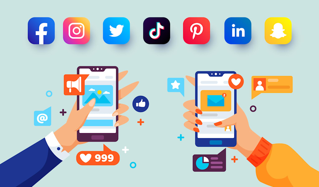 Je vais creer votre branding sur les reseau sociaux pour vous