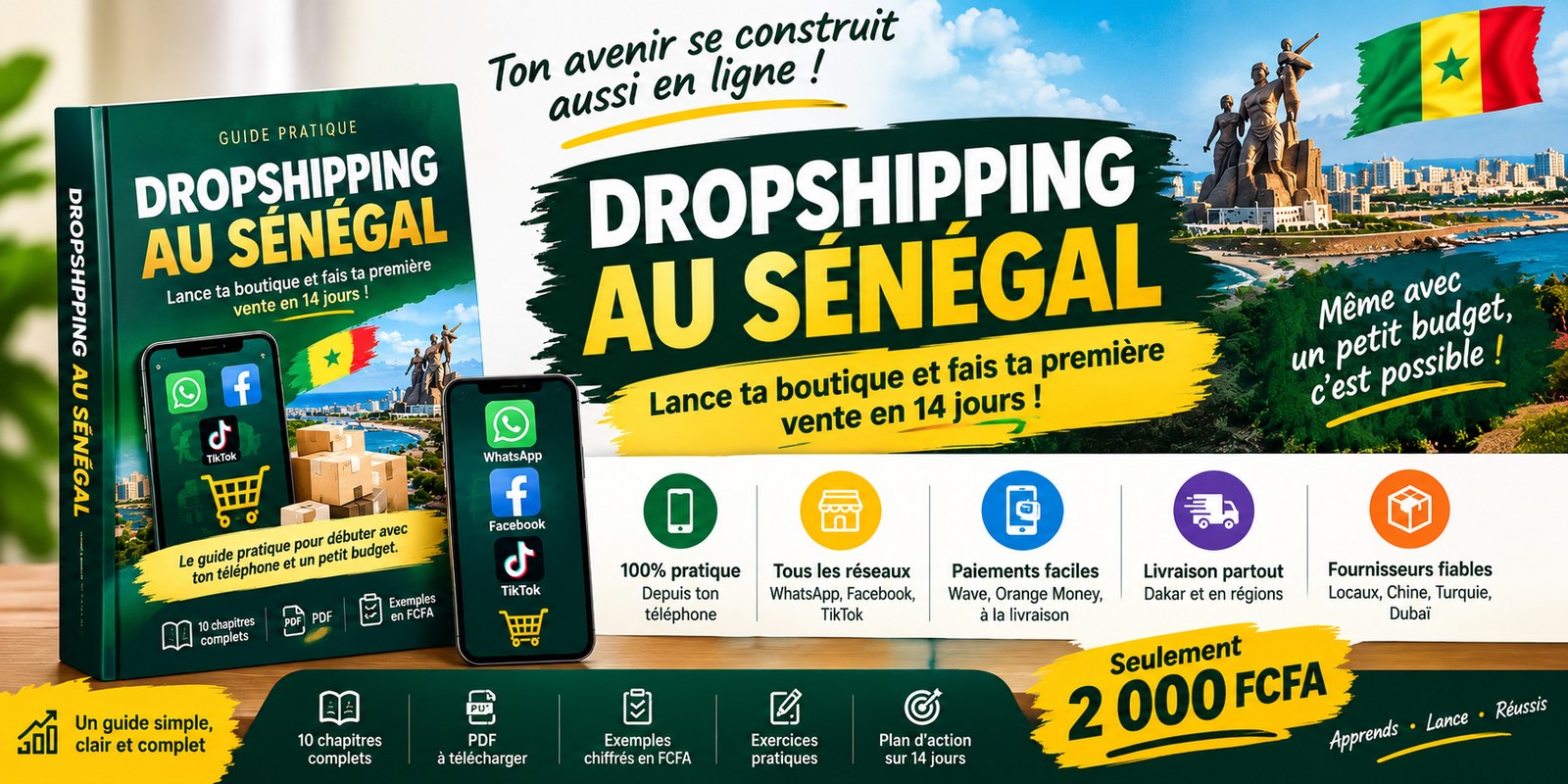 Je vais Vous vendre un ebook sur le DROPSHIPPING